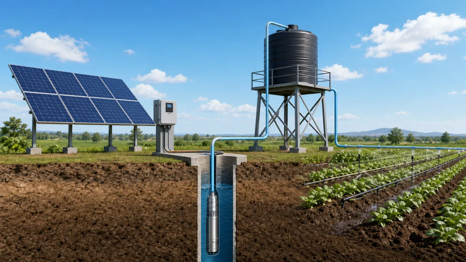 SOLAR WATER PUMPING SYSTEM
