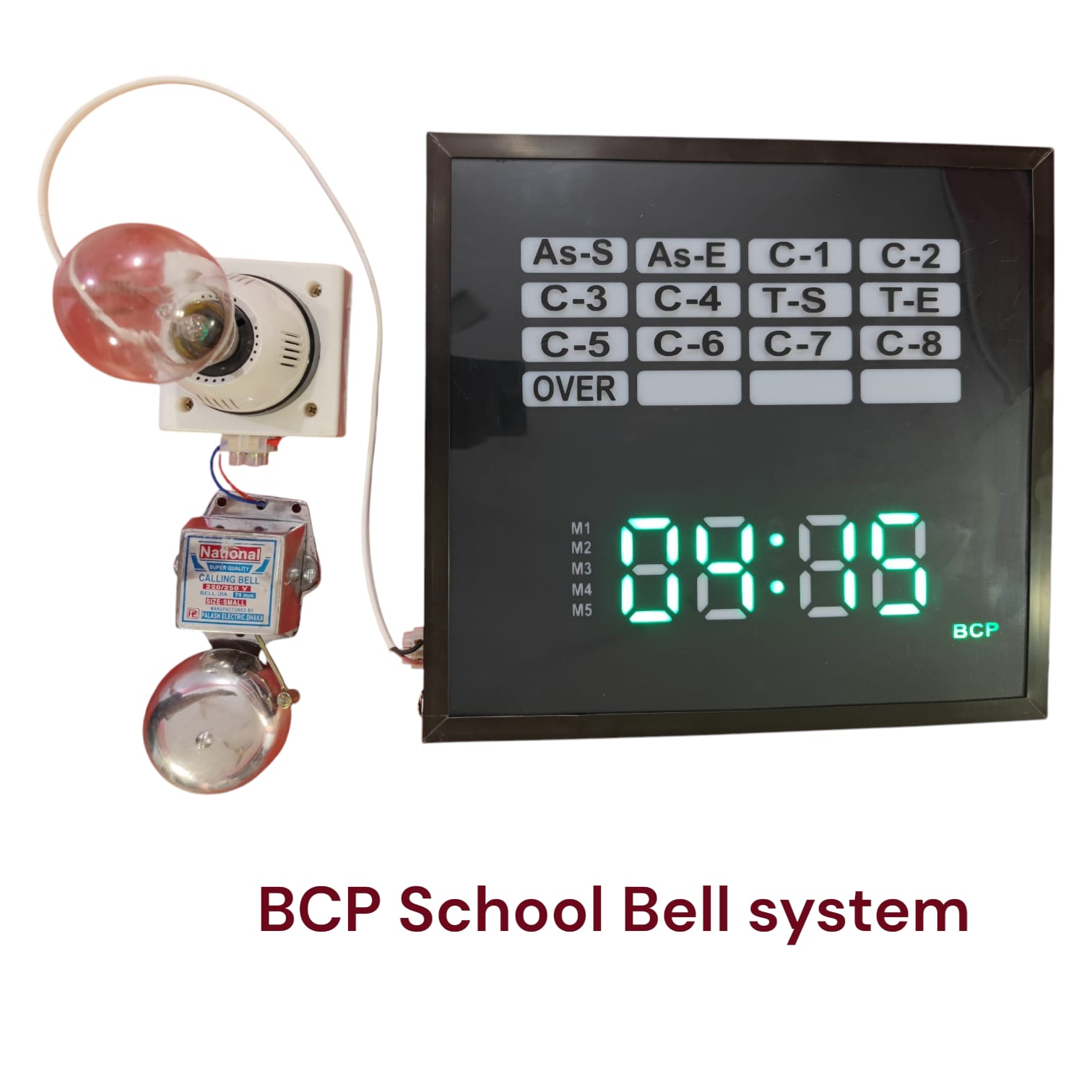 School Digital clock ( H+M )
