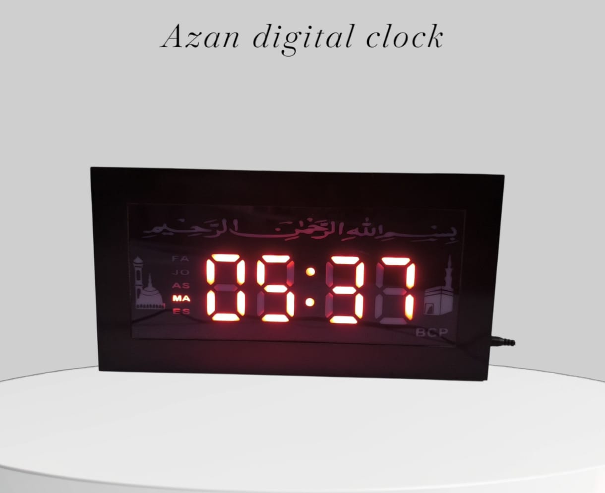 Azan digital clock Small ( automatic)