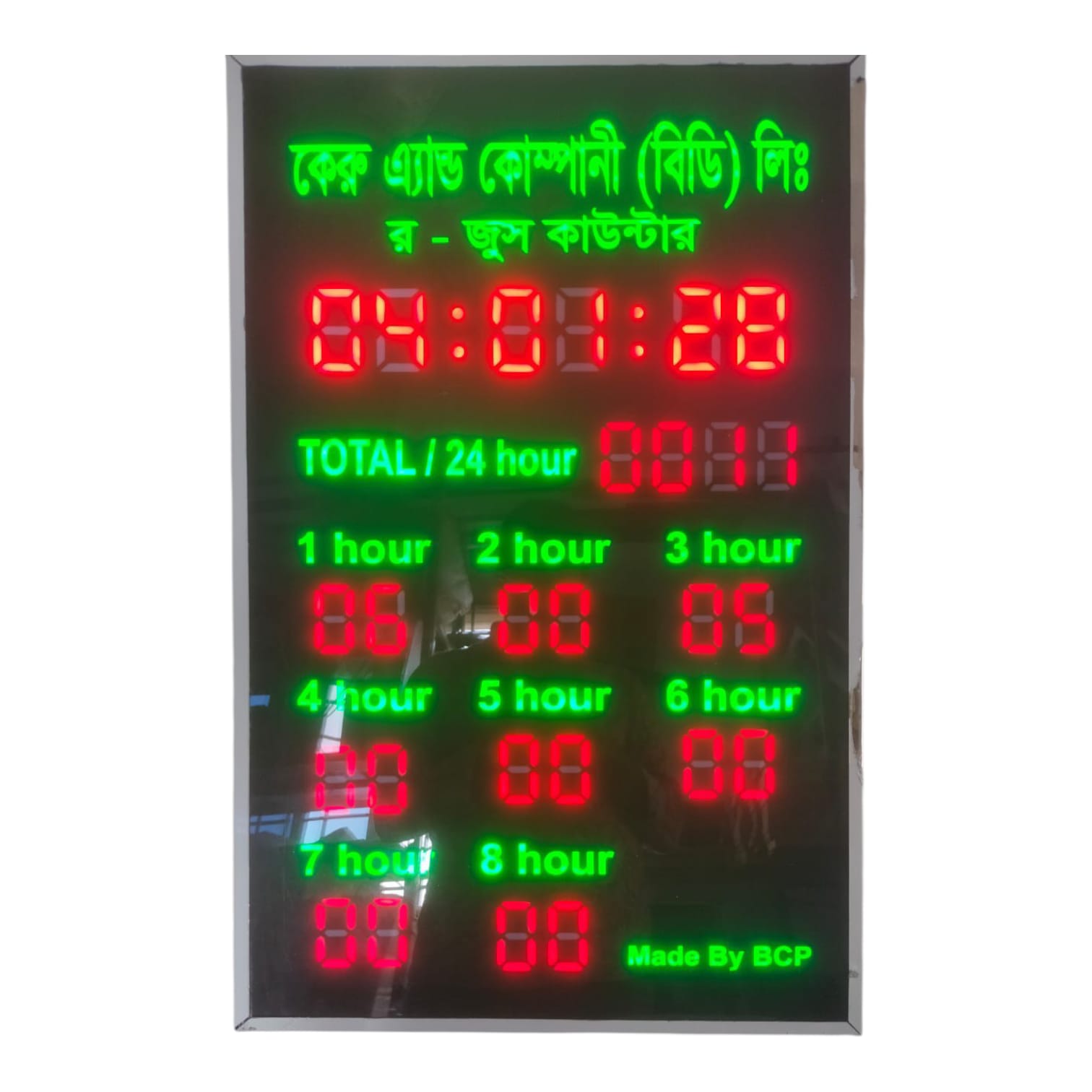 Production Counter ( 8 hour )